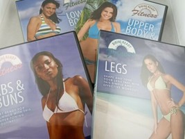 4 Self Fitness workout DVD lot Firm Flat Abs Fast Bikini Ready - £12.53 GBP