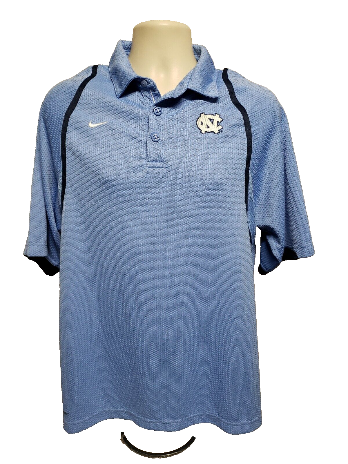 Nike North Carolina University Adult Medium Blue Button Up Jersey  - £14.82 GBP