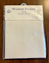 Wichelt Needlework Fabric 28 Count 100% Linen Ivory 27 In x 36 In 1/2 Yard NIP - £18.23 GBP