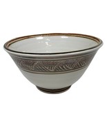 Vintage Signed Mideke Pottery Sgraffito Design Large 8&quot; Centerpiece Bowl... - £219.99 GBP