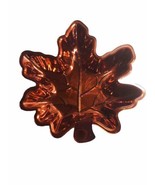 Plastic Glazed Realistic Leaf Bowl/Dish Thanksgiving Fall Decor 9 Inches... - $21.81 CAD
