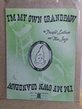 Sheet Music I’m My Own Grandpaw by Dwight Latham and Moe Jaffe - £7.92 GBP