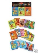 NEW MELISSA &amp; DOUG 4370 CLASSIC CARD GAME SET 3 GAMES IN ONE BRAND NEW - $214.00 MXN