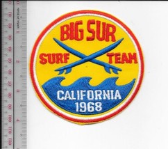Vintage Surfing California Big Sur Surf Team 1968 Members Promo Patch - £7.91 GBP
