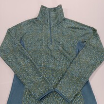 Columbia Arctic Air Half Zip Fleece XK1447 Womens Turquoise/Green Lightweight XS image 14