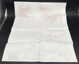 1982 Valley Nevada NV Quadrangle Geological Survey Topo Map 22&quot; x 27&quot; USGS - $9.49