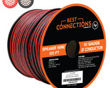 Audiopipe 100 Feet 10 Ga. Gauge Red Black 2 Conductor Speaker Zip Wire #... - £65.56 GBP