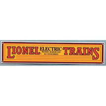 LIONEL TRAINS Metal Sign - Collectible Railroad Art for Decorating Walls -yellow - £30.35 GBP