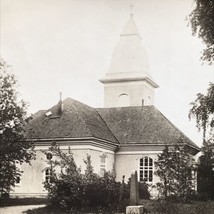 1907-1910 AZO RPPC Jurva Church Finland Real Photo Postcard Unused - £17.33 GBP