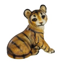 Vintage Royal Crown Tiger Cub Figurine Sitting Japan - £21.92 GBP
