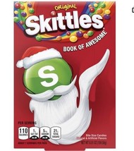 SKITTLES Original Book of Awesome Chewy Christmas Candy Gift Box, 6.51oz... - £7.79 GBP