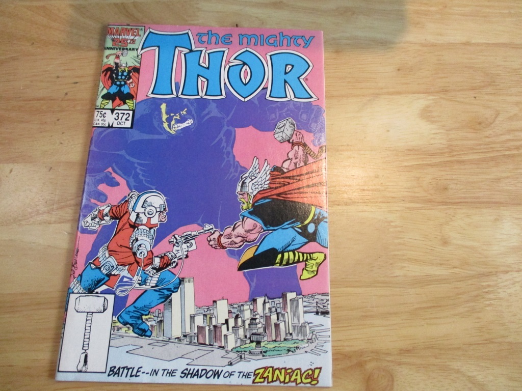 The Mighty THOR # 372  VF Condition Marvel Comics (1986) 1st Time Authority - $10.00
