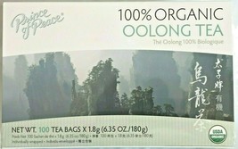 Prince of Peace 100% Organic Oolong Tea( 6.35 Oz /180g) - 100 Tea Bags x... - £9.28 GBP