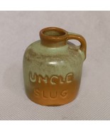 Frankoma Uncle Slug Mini Jug 561 Prarie Green 1950&#39;s - $42.95