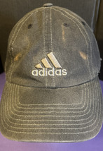 Adidas Hat Lightweight Cap Black Adjustable Strap Breathable -Read Descr... - $6.26
