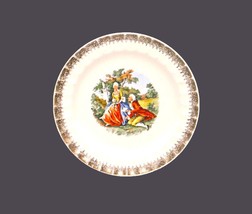 Cronin China George &amp; Martha Washington romance scene bread plate made in USA. - £23.54 GBP