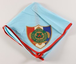 Vintage Schiff Scout Reservation Blue Boy Scouts of America BSA Neckerchief - £14.00 GBP