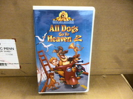 ALL DOGS GO TO HEAVEN 2 CHARLIE SHEEN MGM/UA 1996 USED VHS TAPE - $3.60