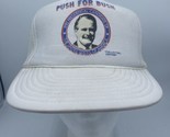 Vintage Push For Bush 1992 Trucker Hat President Campaign Snapback Cap N... - $18.37