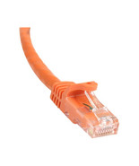 STARTECH.COM N6PATCH100OR 100FT CAT6 ETHERNET CABLE ORANGE POE - $85.00