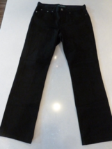 LRL Lauren Ralph Lauren Jeans Womens Size 6P  Petite Black Classic Strai... - £22.01 GBP