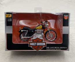 Maisto Harley Davidson 2000 Sportster 1200 Custom Series 7 Diecast 1:18 NIB - £11.22 GBP