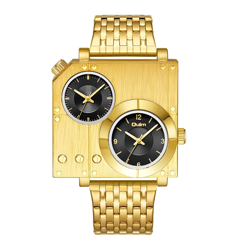 5024 Unique Designer Luxury Brand Men&#39;s Watches Stainless Steel Big Dial... - £37.39 GBP