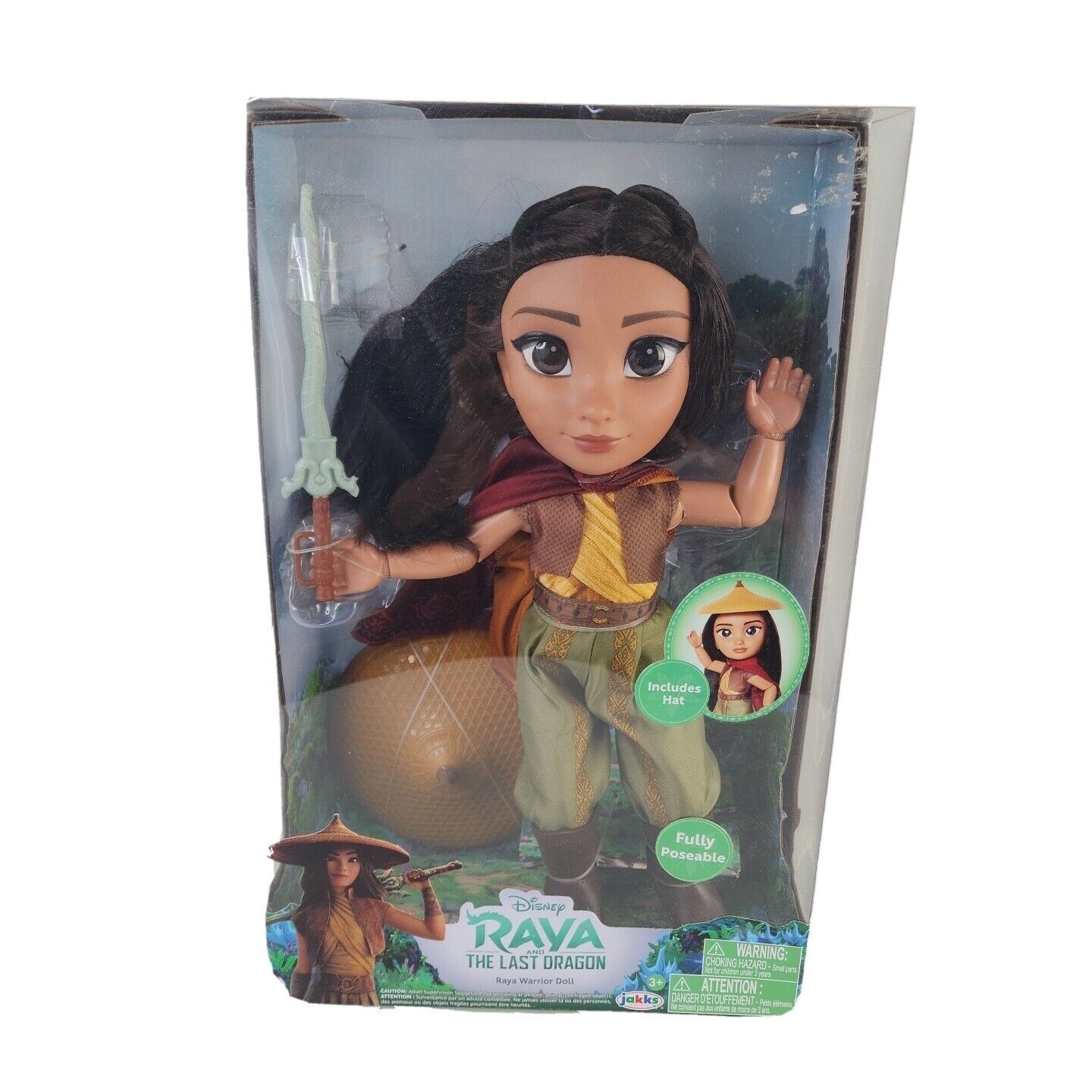 Primary image for  Disney Raya and the Last Dragon 14-Inch Raya Warrior Poseable Doll New