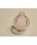 Vintage I.W. Rice Co. Pink Depression Glass Perfume Bottle Japan (No Cap) - $18.81