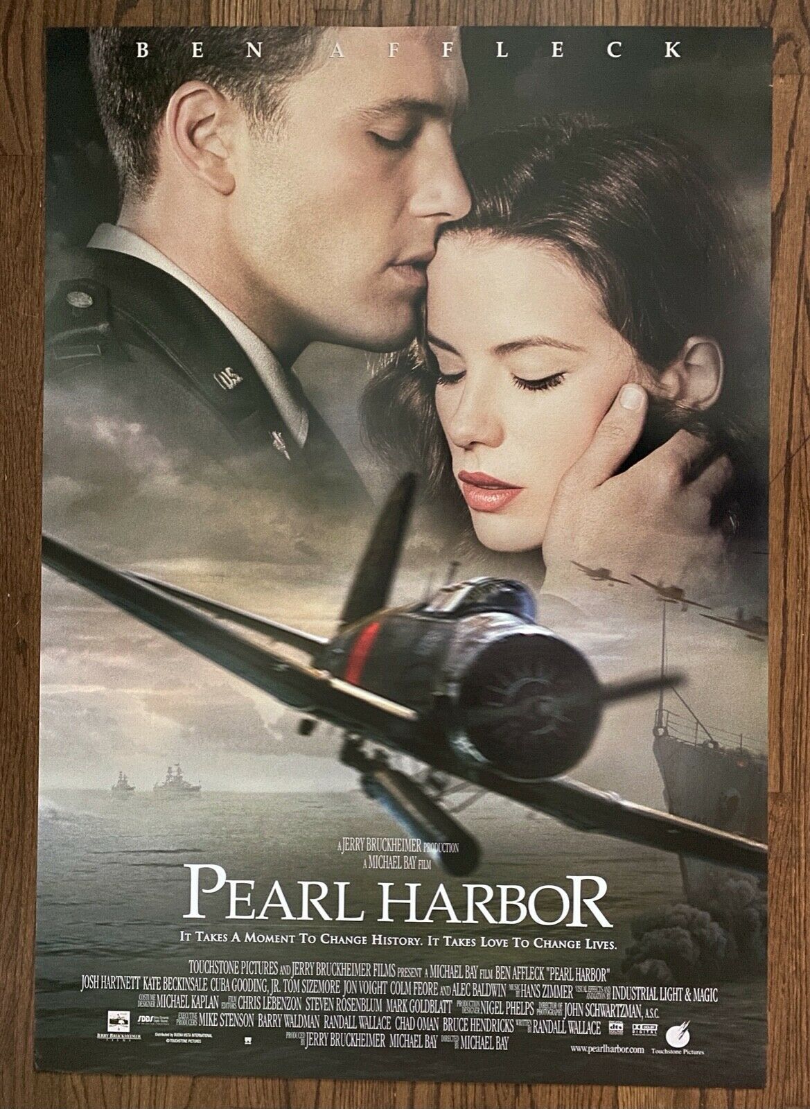 Michael Bay&#39;s PEARL HARBOR 2001 Ben Affleck, Josh Hartnett, Kate Beckins... - $75.00