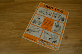 Yard Toys Another Great Idea From The Creative Workshop Plans Packet - $11.63