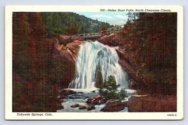 Postcard Helen Hunt Falls North Cheyenne Canon Colorado Springs CO - $3.75