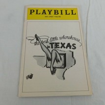 Best Little Whorehouse In Texas 46th Street Theatre Playbill Feb 1979 MA... - £11.63 GBP