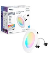 Feit Electric 4 Inch Smart Recessed Light, Color Changing And, Ledr4/Rgb... - $561.04 MXN