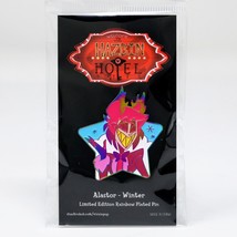 Alastor Winter 2023 Rainbow Plated Enamel Pin Limited Edition Hazbin Hotel - £156.44 GBP