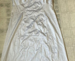 Vintage Sears Non Cling Full Slip White Embroidered Lace Trim Sz 36 Adj ... - $26.89