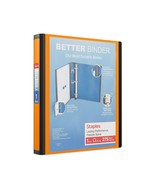 Staples Better 1-Inch D 3-Ring View Binder Orange (13465-CC) 55841/13465 - £15.71 GBP
