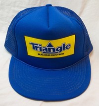 Vintage Triangle Building Centers Supplies Store Baseball Hat Cap Adjustable New - £15.73 GBP