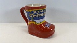 Art Design Products Weihnachten Hamburger Santa Christmas Boot Mug - £7.70 GBP