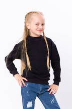 Sweatshirt (Girls), Any season,  Nosi svoe 6344-057-5 (chornylno-synij) - $491.04 MXN+