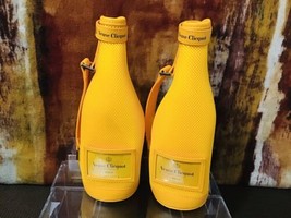 Veuve Clicquot Champagne Yellow Label Ice Jacket Bottle Sleeve 2pc NWD Lot - £39.56 GBP