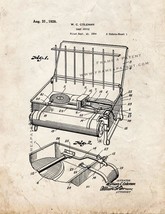 Coleman Camp Stove Patent Print - Old Look - $7.95+