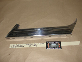 Oem 60 Cadillac Sedan Deville Flat Top Left Rear Windshield Window Molding Trim - £77.39 GBP