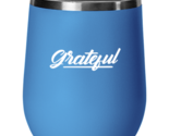 Grateful, blue drinkware metal glass. Model 60062  - $26.99