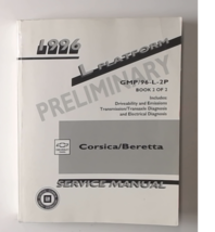 1996 Corsica Beretta  Factory Service Repair Manual Preliminary 2 of 2 - $9.19