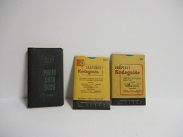 Vintage 1950 GE Photo Data Book 2 Snapshot Kodak Kodaguide - £16.71 GBP