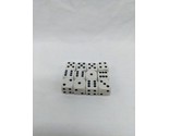 Lot of (12) Black And White 1/2&quot; Dice - £15.57 GBP