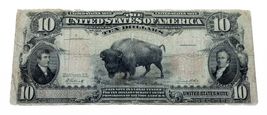 Series of 1901 Bison United States Note in About Good Condition FR#122m ... - $876.94