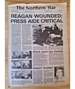 The Northern Star: &quot;REAGAN WOUNDED...&quot; (1) Newspaper, March 31, 1981 - $146.16 MXN