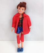 Vintage 1995 Mattel Barbie &amp; Friends Articulated 8&quot; Doll W/ Original Out... - $27.06 CAD